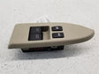 03-04 INFINITI G35 Coupe Driver Master Front Door Window Switch Tan/C OEM