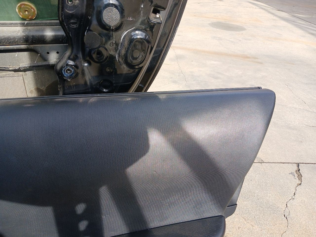 03-04 NISSAN 350Z Front Passenger Door Trim Panel Black/G OEM 80900-CD000