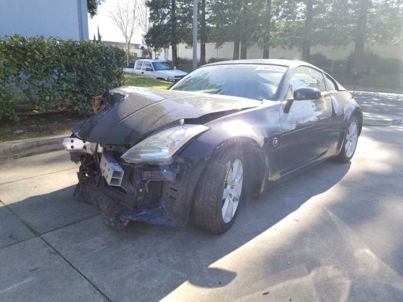 03-04 Nissan 350z OEM Black Right Passenger Side View Mirror