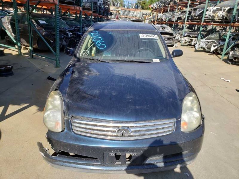 03-04 G35 Sdn Passenger Front Door Handle Exterior Assy Blue/BW5 OEM 82606AC70B