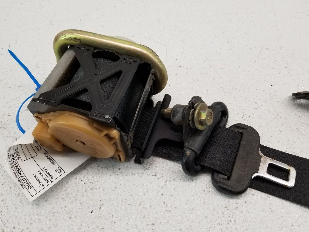 03 NISSAN 350Z Front Driver Left Seat Belt Black OEM 86885CD000
