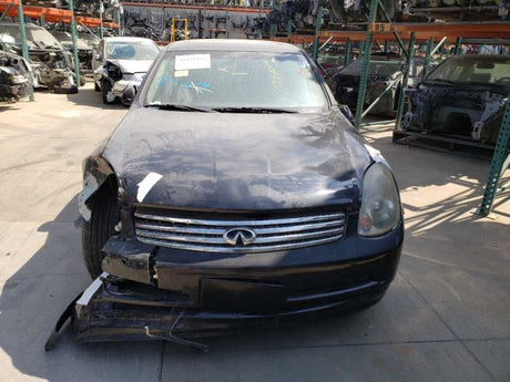 03-04 G35 Sdn Passenger Front Door Handle Exterior Assy Black/KH3 OEM 82606AC70B