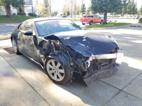 03 Nissan 350z Rear Bumper Reinforcement Brackets (Pair) OEM 85210CD010