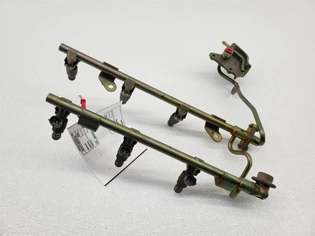 03-04 Nissan 350z FX35 G35 01-03 QX4 FBJC100 INJECTORS W/ RAIL 166005L700 OEM