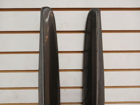 85-86 NISSAN 300ZX 2+2 Rocker Panel Side Skirts Grey/218 OEM 76412-19P61