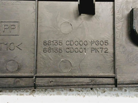 03-05 Nissan 350z Console Side Trims Black (G) OEM 68134CD000