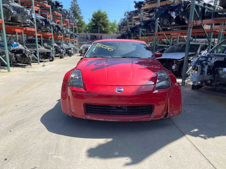 03-04 NISSAN 350Z Driver Left Side View Mirror Power Red/AX6 OEM K6302CD000