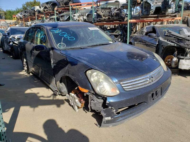 03-04 G35 Sdn Passenger Front Door Handle Exterior Assy Blue/BW5 OEM 82606AC70B