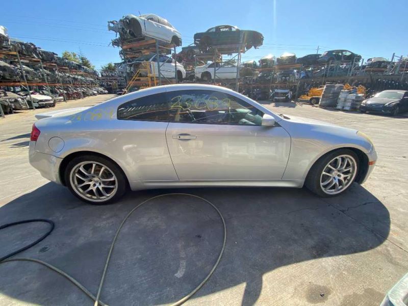 03 Infiniti G35 Coupe Front Passenger Kick Panel Trim Sage (S) OEM 68134AM601