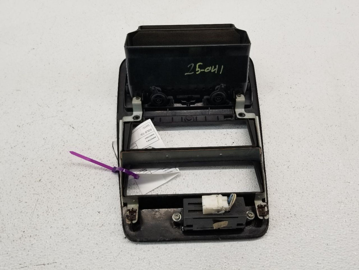 90-91 NISSAN 300ZX Center Radio Bezel Black OEM 68260-30P01