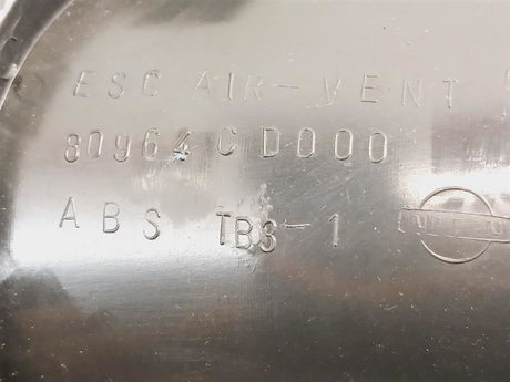 03 Nissan 350Z Passenger F/R Side AC Vent Trim OEM 80964-CD000