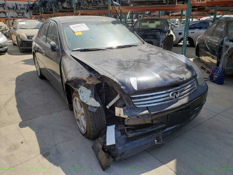 03-04 G35 Sdn Passenger Front Door Handle Exterior Assy Black/KH3 OEM 82606AC70B