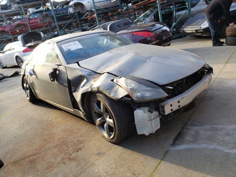 03-04 Nissan 350z Driver Side View Mirror Grey (WV2) OEM K6302CD000