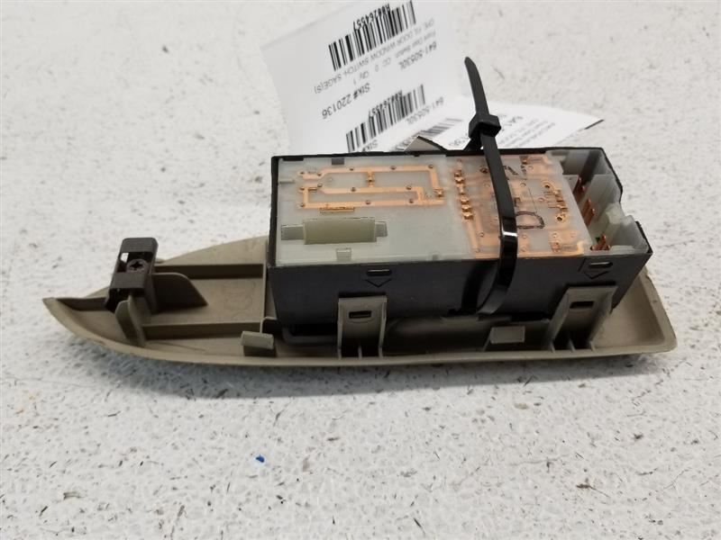 03-04 INFINITI G35 Coupe Driver Front Door Window Switch Sage/S OEM 25401AM620