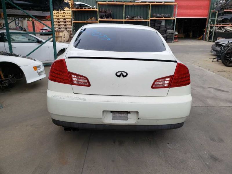 03-04 G35 Sdn Passenger Front Door Handle Exterior Assy White/QX1 OEM 82606AC70B