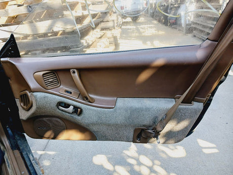 90-92 NISSAN 300ZX 2+2 Front Passenger Door Trim Panel Brown/C OEM 