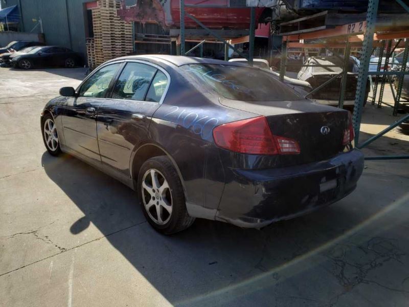 03-04 G35 Sdn Passenger Front Door Handle Exterior Assy Blue/BW5 OEM 82606AC70B