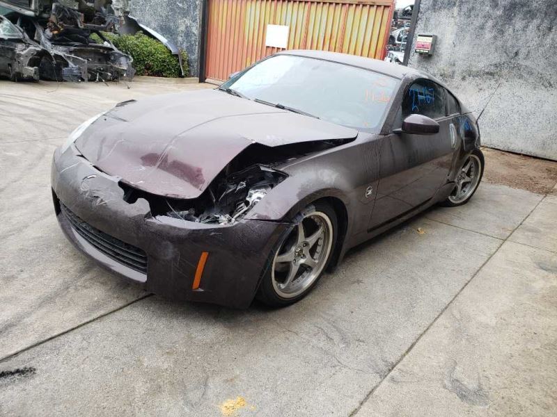 03 Nissan 350z Rear Decklid Burgundy (AX8) OEM K0100CD0AM