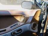 90-92 NISSAN 300ZX 2 Pass Front Driver Door Trim Panel Brown/C OEM