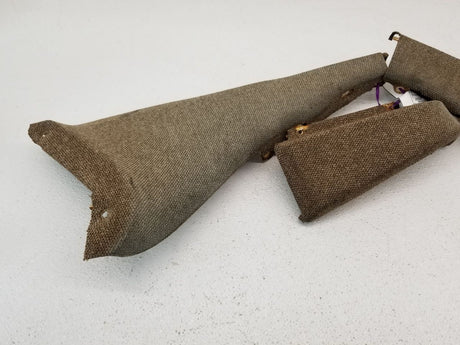 90-92 NISSAN 300ZX NA Center Console Side Trim Pair x2 Brown/C OEM 68412-30P03