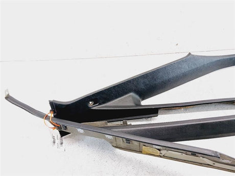 1986 Nissan 300ZX Z31 Rear Interior Quarter Glass Bezel Pair X2 2+2 Black