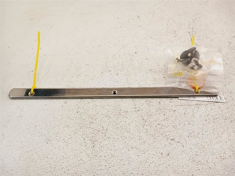 1986 Nissan 300ZX Z31 Rear Seat Upper Carpet Chrome Trim w/Hardware OEM 