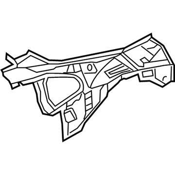 76631-CD000 Nissan Upper Panel Illustration 1 of 1
