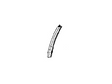80836-CD000 Nissan Corner Support Lower Seal Illustration 1 of 1