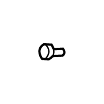 80999-VE000 Nissan Lower Quarter Trim Clip Illustration 1 of 1