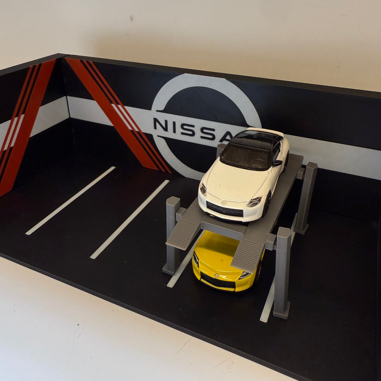 Nissan Themed Hot Wheel Garage Diorama