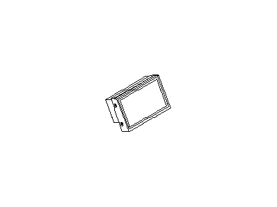 28090-CF004 Nissan Display Unit Illustration 1 of 1