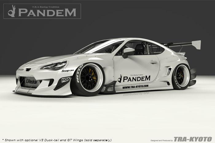 GReddy Scion FR-S Pandem Wide Body V3 Front Fenders