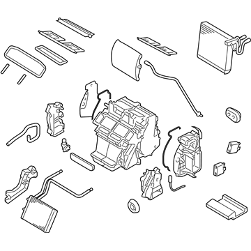 27110-CF40C Nissan A/C & Heater Assembly Illustration 1 of 1