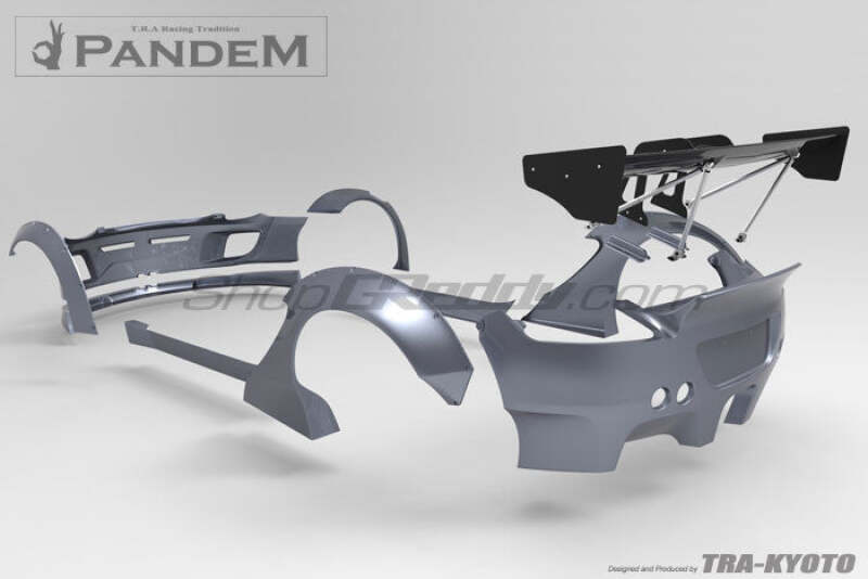 GReddy Pandem RB 09-12 Porsche Cayman Complete Wide Body Aero Kit WITH WING (Special Order)