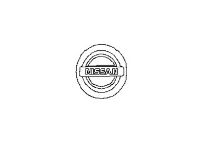 40342-ZB700 Nissan Center Cap Illustration 1 of 1
