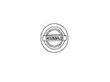 40342-ZB700 Nissan Center Cap Illustration 1 of 1