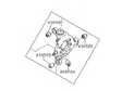 43018-AL50A Nissan Housing Rear Axle Right Hand Illustration 1 of 1