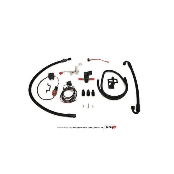 AMS Performance Q50/Q60 Red Alpha Flex Fuel Kit V2