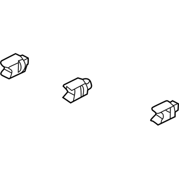47492-0P001 Nissan Vacuum Tube Clip Illustration 1 of 1