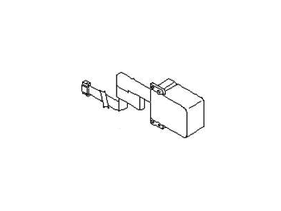24898-CD010 Nissan Printed Circuit Board Illustration 1 of 1