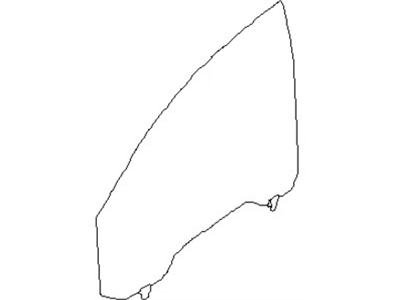 80300-CE40A Nissan Door Glass Illustration 1 of 1