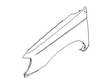 FCA01-CD0MA Nissan Front Driver Side Fender Illustration 1 of 1