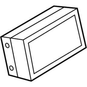 28090-EQ00A Nissan Display Unit Illustration 1 of 1