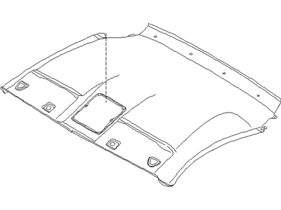 73910-EV20C Nissan Headliner Illustration 1 of 1