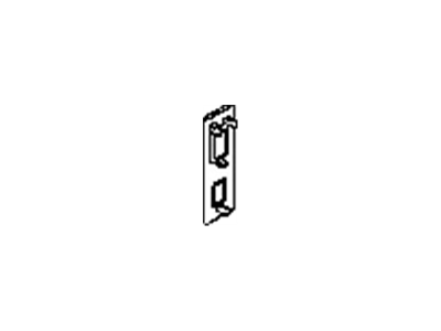 87332-CD100 Nissan Escutcheon Illustration 1 of 1