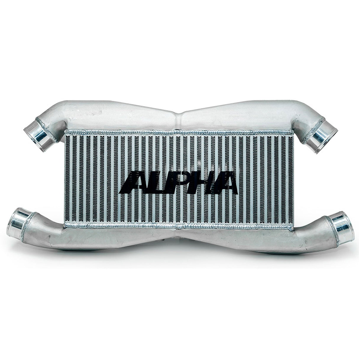 ALPHA GT-R Replacement Front Mount Intercooler For ALPHA IC Piping - With Logo