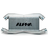 ALPHA GT-R Replacement Front Mount Intercooler For ALPHA IC Piping - With Logo