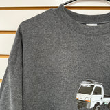 Grey Mini Truck Sweater - Mini Truck (EARNS 10X BONUS ENTRIES)