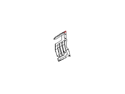 B1468-1A44A Nissan Air Intake Right Hand Duct Illustration 1 of 1