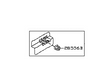 K8870-CF40A Nissan Side Impact Sensor Illustration 1 of 1
